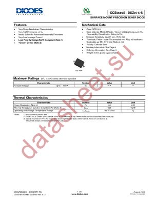 DDZ9699S-7 datasheet  